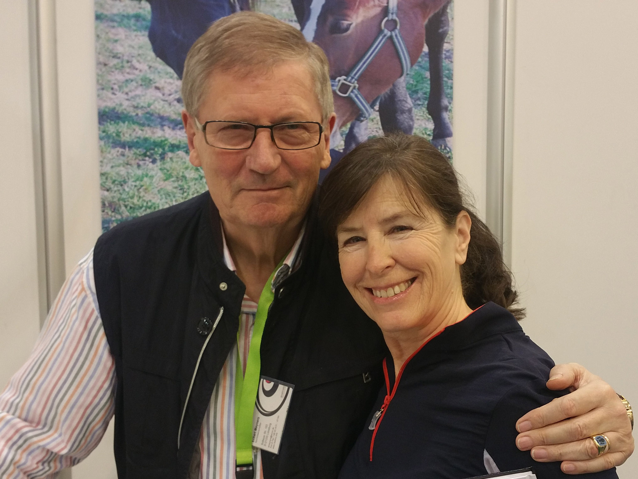 eckart and joan at equitana